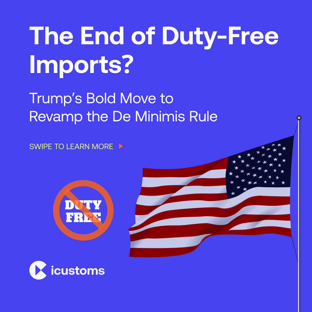 The End of Duty Free Imports