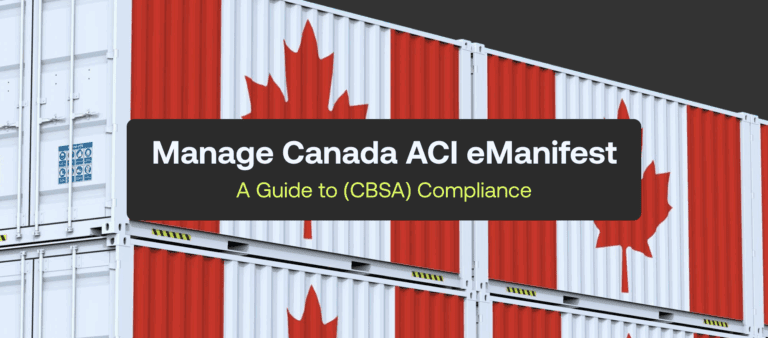 The Complete User Guide to Canada ACI & eManifest