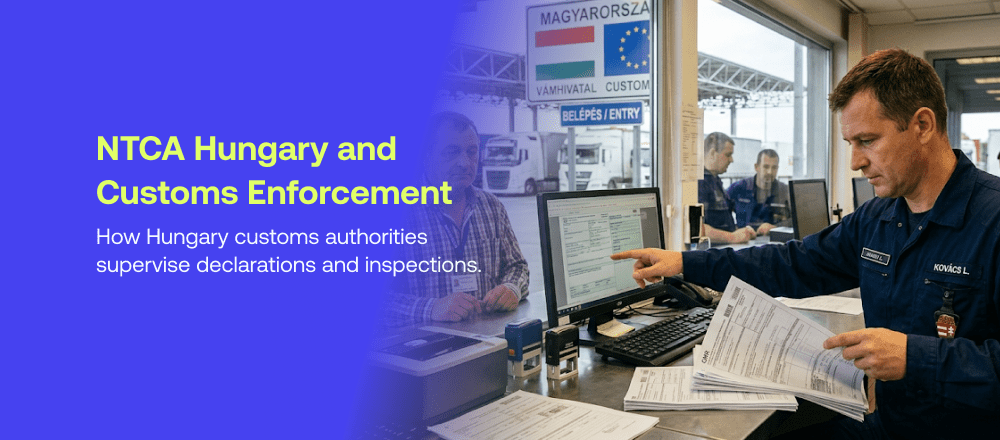 NTCA Hungary customs authority and border inspection operations