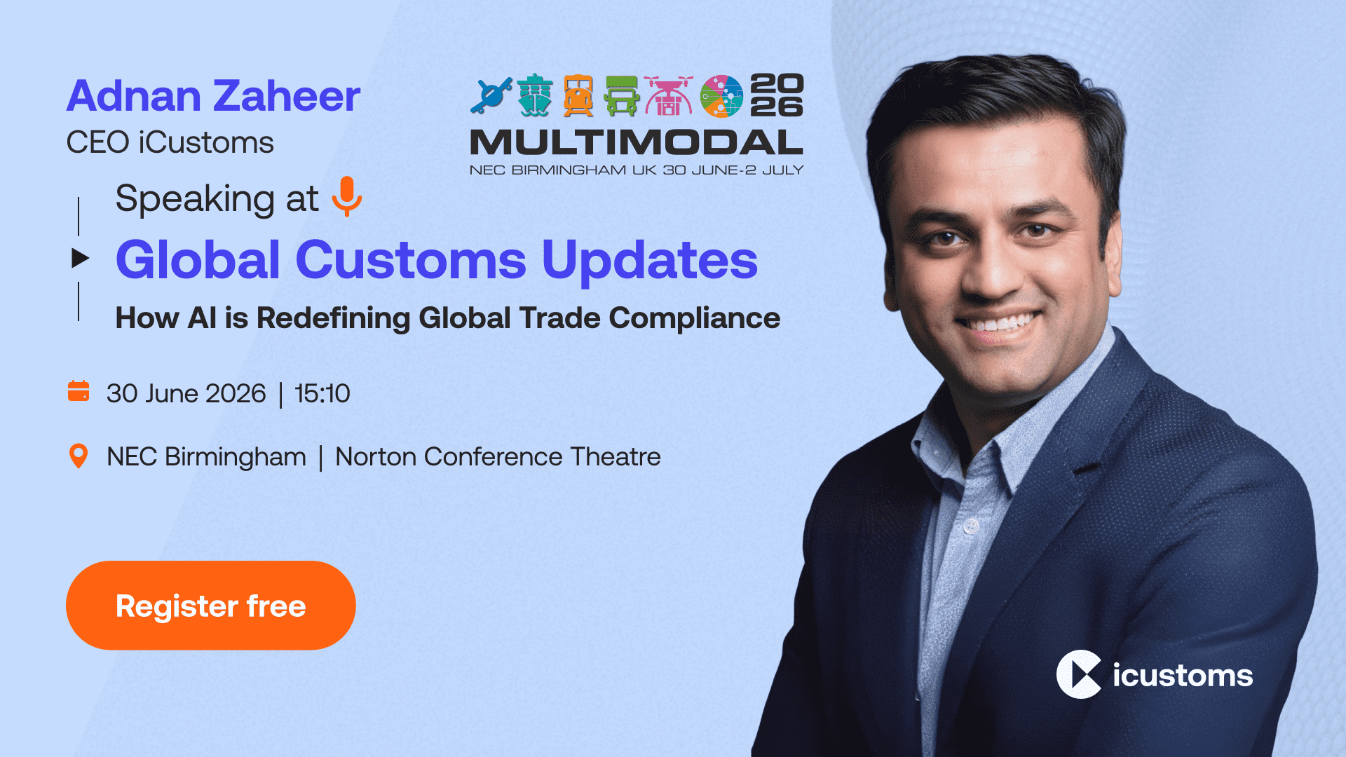 Adnan Zaheer Speaking At Multimodal 2026