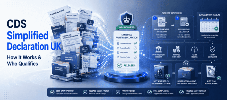 CDS simplified declaration UK