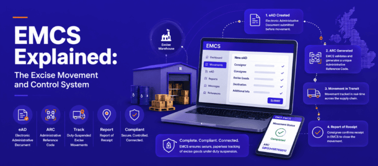 what is EMCS excise