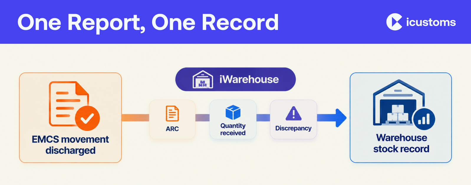 One Report, One Record
