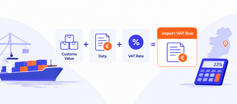 VAT on imports Ireland how it works